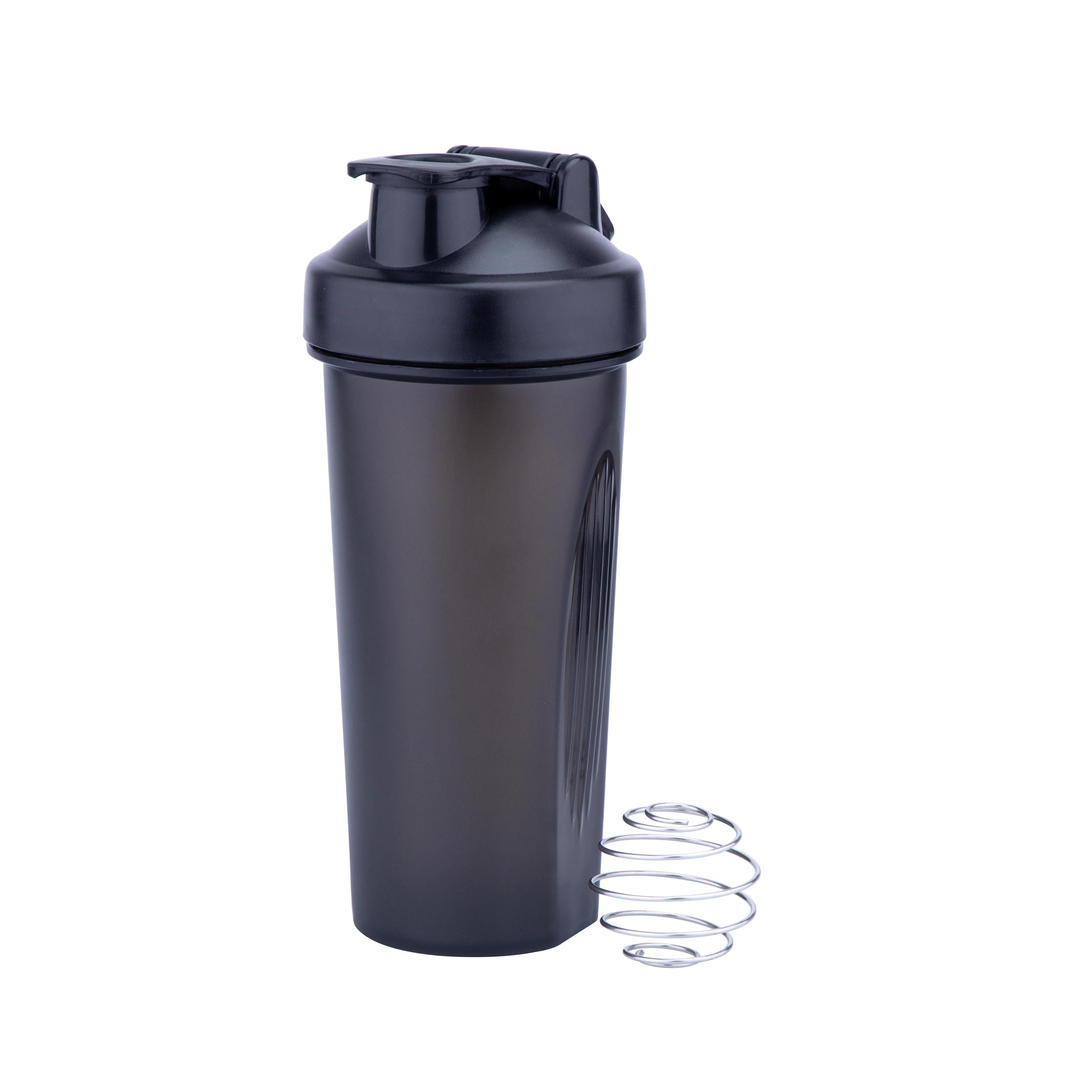 

Wholesale Classic Loop Top Shaker Sports Water Bottle, Recycled Plastic BPA Free Gym Protein Shaker Bottle*, Customized color