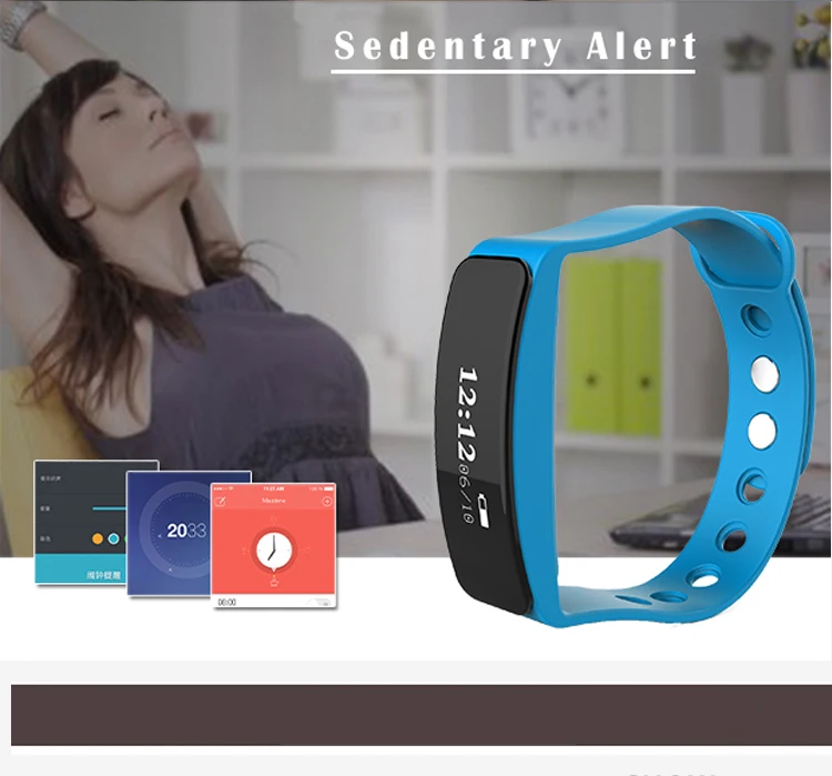 Ce Rohs Smart Bracelet Activity Tracker Watch Health Wristband Promotion Gift Wrist Watch