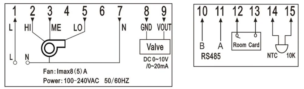 0-10v Modulating Didigtal Thermostat For Hvac System - Buy 0-10v