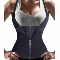 

Bodysuit Zipper Waist Trainer Body Shaper Tummy Cincher Slimming Tank Tops Corrective Underwear