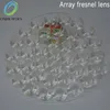 Array fresnel lens consists of 37 small lenses for LED road light fresnel lens array