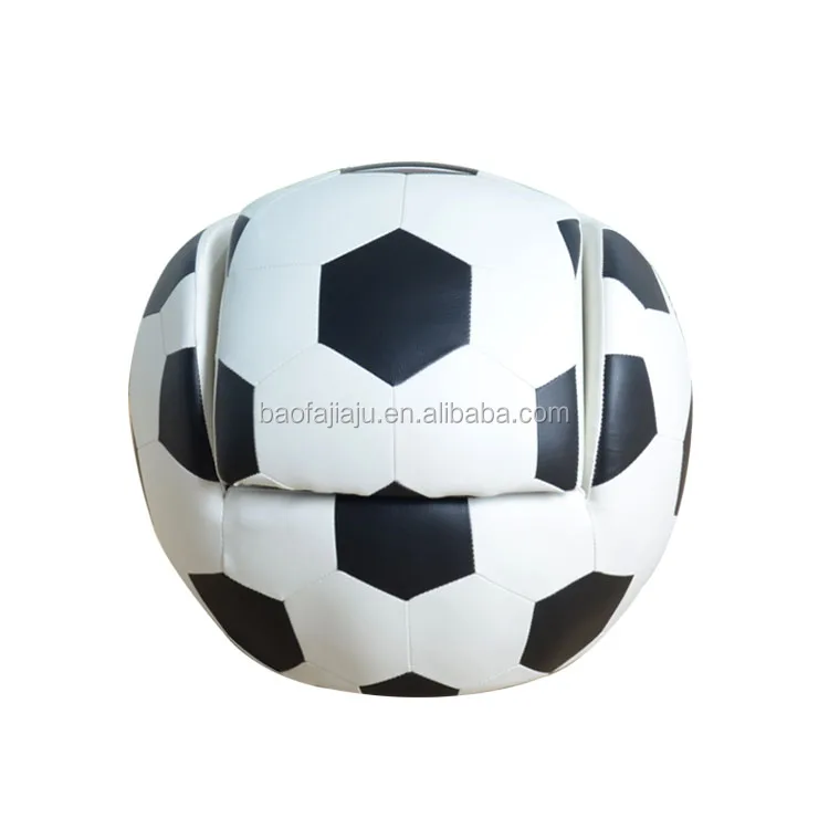 Fashion Design Sports Sofa With Ottoman Kids Football Sofa Furniture
