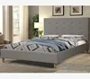 Bedroom furniture modern king size wooden slat bed latest double bed designs