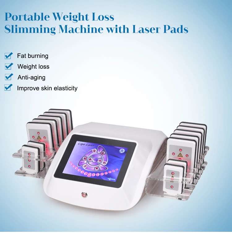 Professional medical laser slimming apparatus machine for weight loss