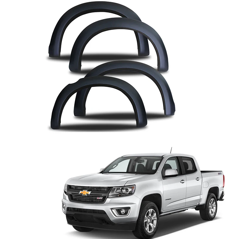 Fender Flares For 2017 Colorado Holden Oem Design Wheel Arch Abs