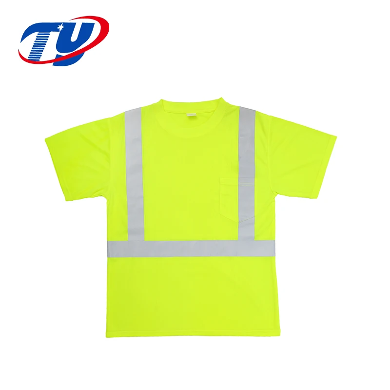 
Work Security Protective Hi Vis Reflective T Shirts 