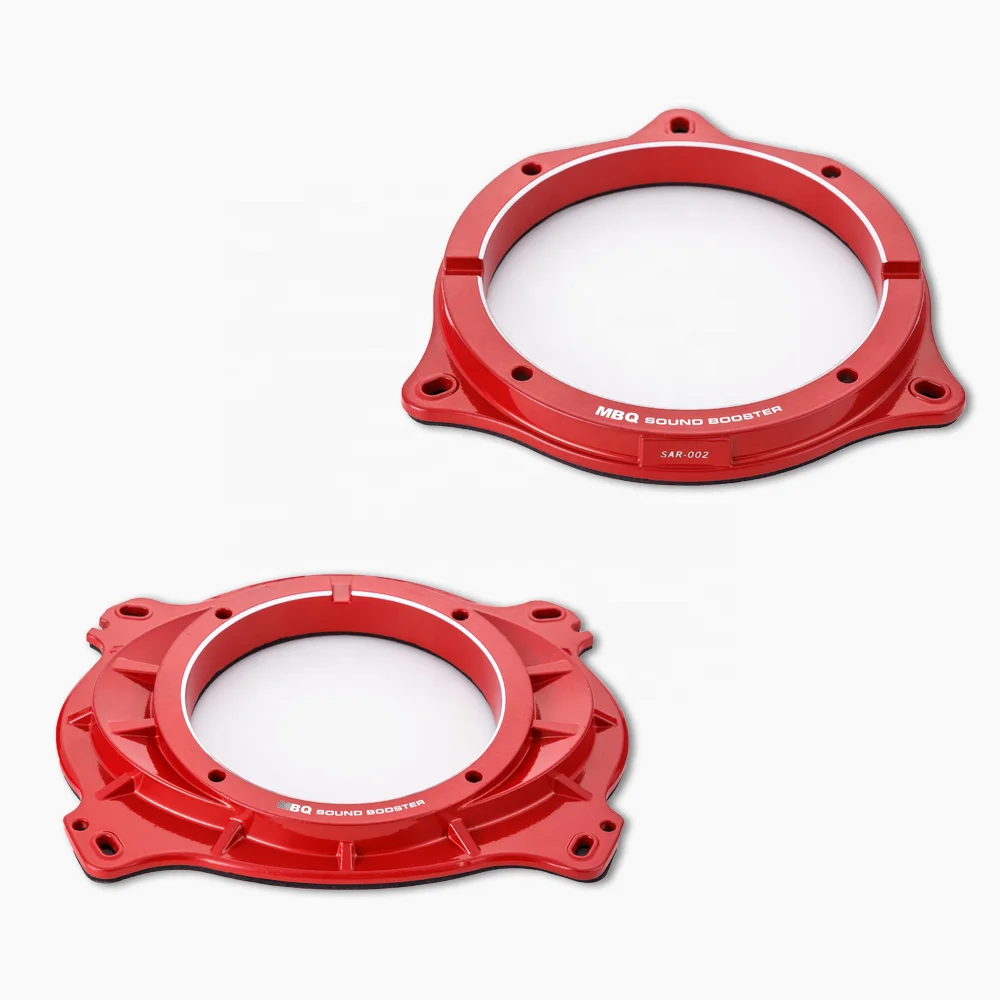 MBQ Car specific Speaker accessories parts OEM 6.5 inch aluminum bracket mounting spacer speaker adapter rings