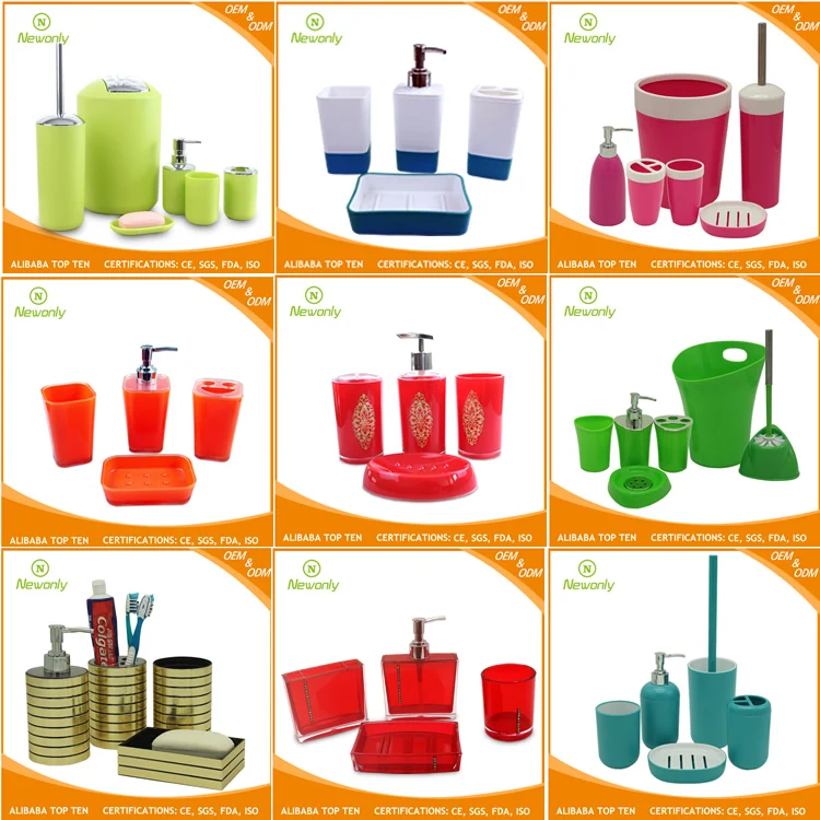 Luxury Bathroom Accessories Plastic Lotion Bottle,Plastic Lotion Bottle