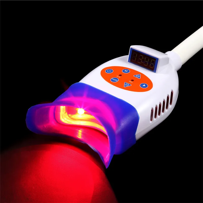 Red And Blue Cold Led Light Teeth Whitening System Dental Instrument