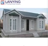 China low cost steel frame luxury family living mobile houses plans prefab home