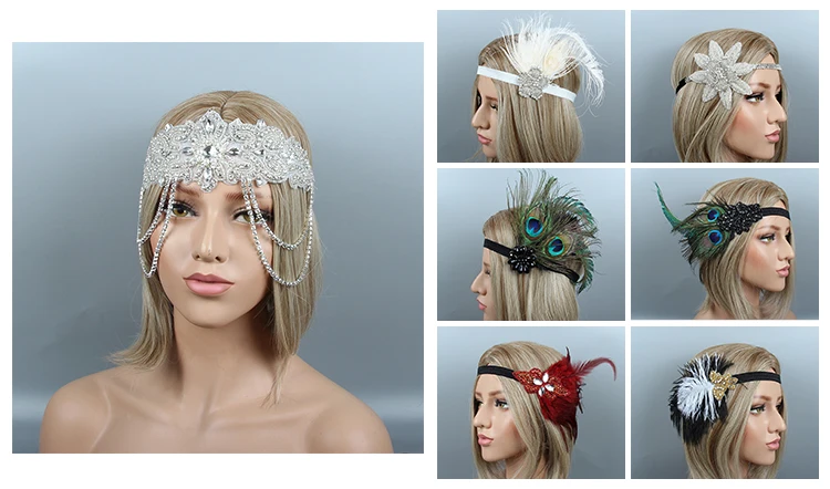 feather headbands for girls