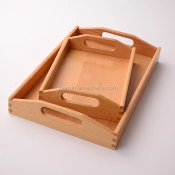 small wood serving tray