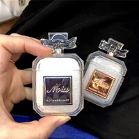 

Shockproof Bling OEM Custom Scent Bottle Crystal Color Transparent Cap Soft TPU Perfume Air Pod Case Cover Airpods2 Accessories