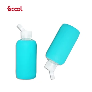Silicone Sleeve Unbreakable 2019 Hot Products Good Quality Anti-hot Glass Water Bottle