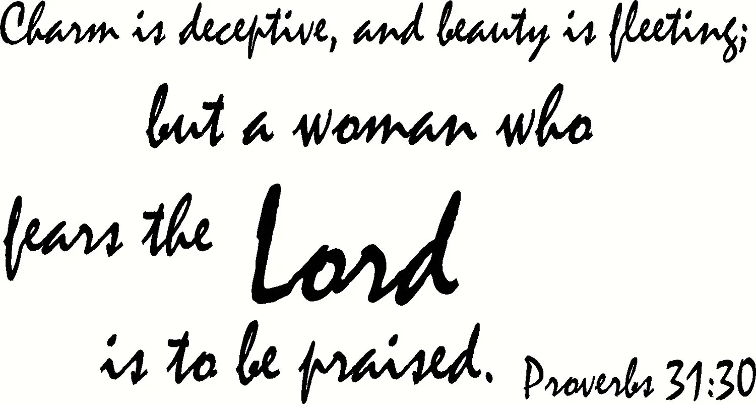 charm is deceptive and beauty is fleeting meaning