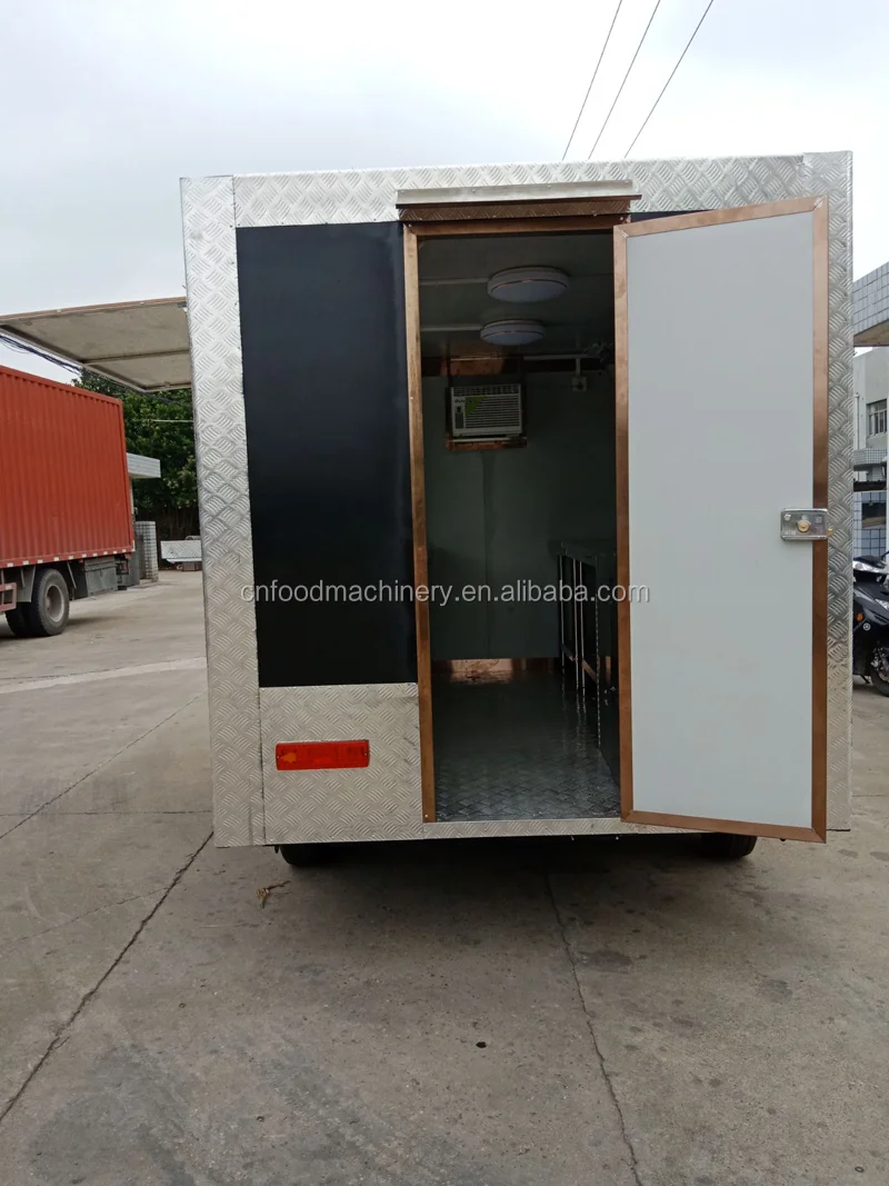 Color Negro O Personalizar Sin Alimentación Camión Remolque Cocina