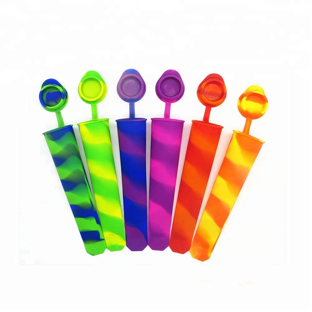

BPA Free silicone popsicle mold , Food Grade silicone ice lolly ice pop mold, Pantone color