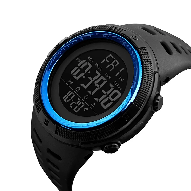 

Top Good Quality Digital Plastic Watches Pupils Wristwatch Cheap Price Skmei 1251 For Teenage, 6 colors