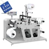 USK420 Automatic Blank Label Vinyl Sticker Rotary Magnetic Cylinder Die Cutting Slitting and Rewinding Machine
