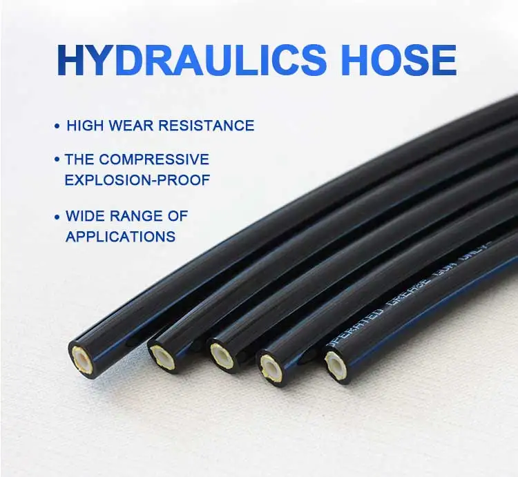 1/8 Thermoplastic Hose Hydraulics Oil Hose Pipe For Agricultural