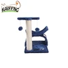 God Supplier Small Wooden Cat Tree With Arched Sisal Map