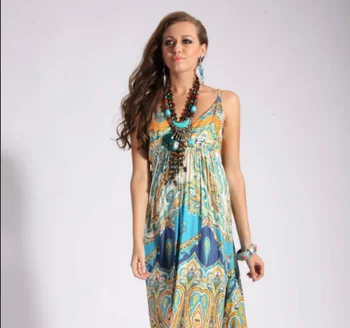 bohemian style beach dresses