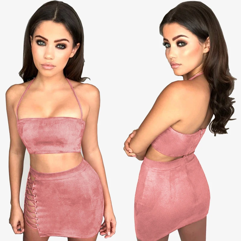 

2018 Fashion Sexy Night Club Women Pink Dress Bodycon, As picture