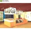 Shenzhen China coffee kiosk manufacturer Food booth design boba tea store design