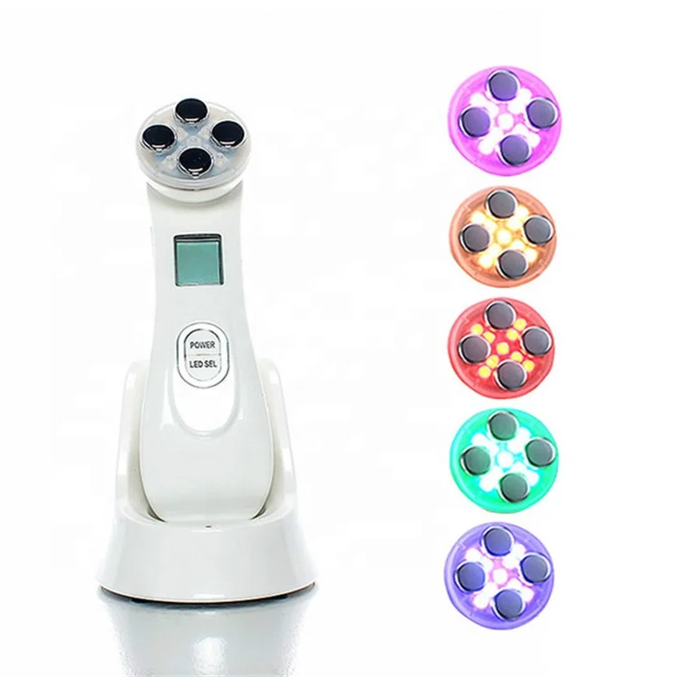 

Vibration massager Portable led face lift electroporation massage machine / Microcurrent Facial Toning Device