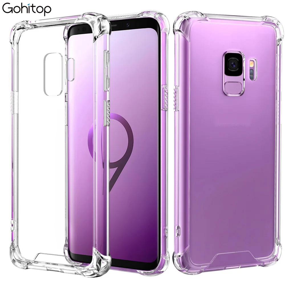 

For Samsung Galaxy S9 Shockproof Case, Air Cushion Cover with Reinforced Corners