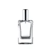 100ml victoria secret clear flat glass bottle square perfume bottle with mist sprayer
