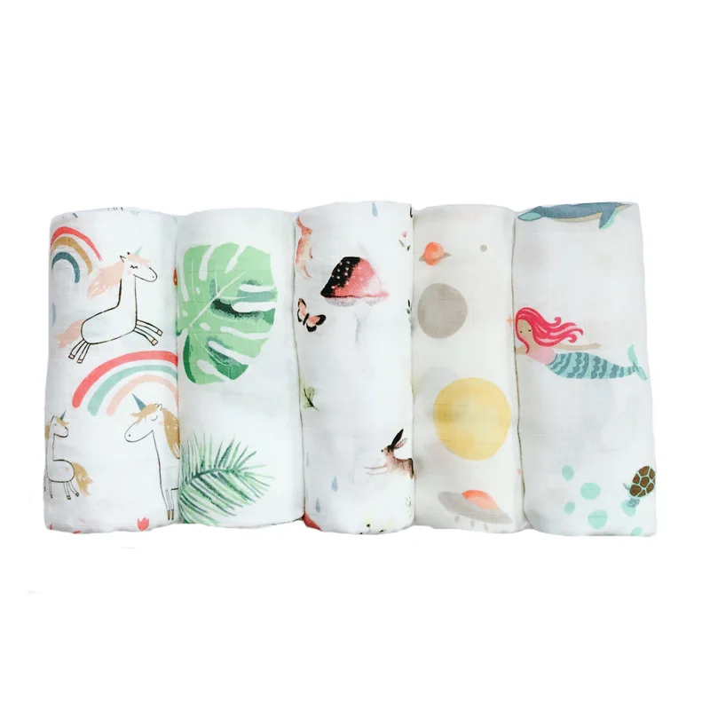 

Wholesale Private Label Organic Muslin Swaddle Blanket, N/a