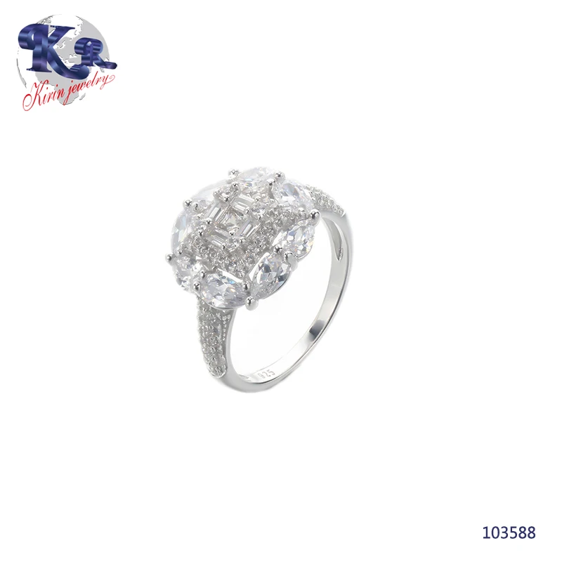 

Personalized Jewelry High Quality Silver Sterling Ring Jewellery