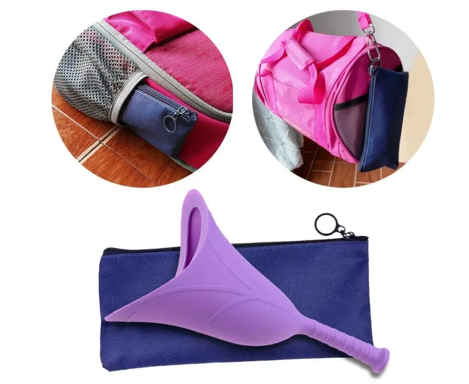 100 Silicone Material Female Urination Device Female Urinal For Travel