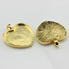 wholesale metal bronze setting, 18mm jewelry pendant parts