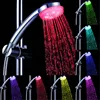 7 colors Shower Head Rain LED Shower Heads Chrome and ABS Plastic Material Polished Design for Sale LD8008-A10