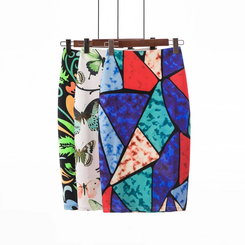 

African Print Pencil Skirt for summer