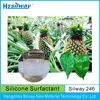 Rainfast Silway 246 agrochemical Low foam silicone oil sticker CAS NO. 134180-76-0 for coverage increase