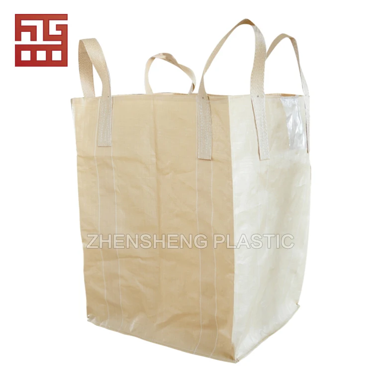 U-type competitive price 100% PP breathable big woven fibc bag mesh bulk jumbo bags for firewood potato