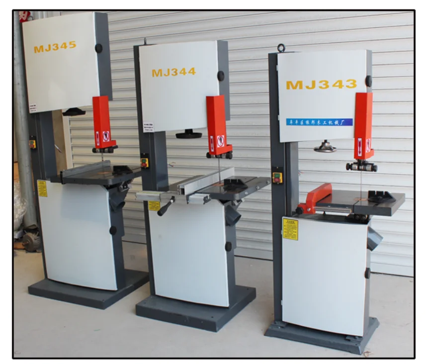 Mj345 Wood Cutting Band Saw Machine Woodworking Hand Held Band Saw