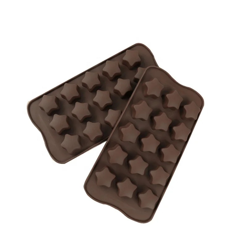 

Star Shape 3D Silicone Chocolate Mold DIY Cake Mold, Any pantone