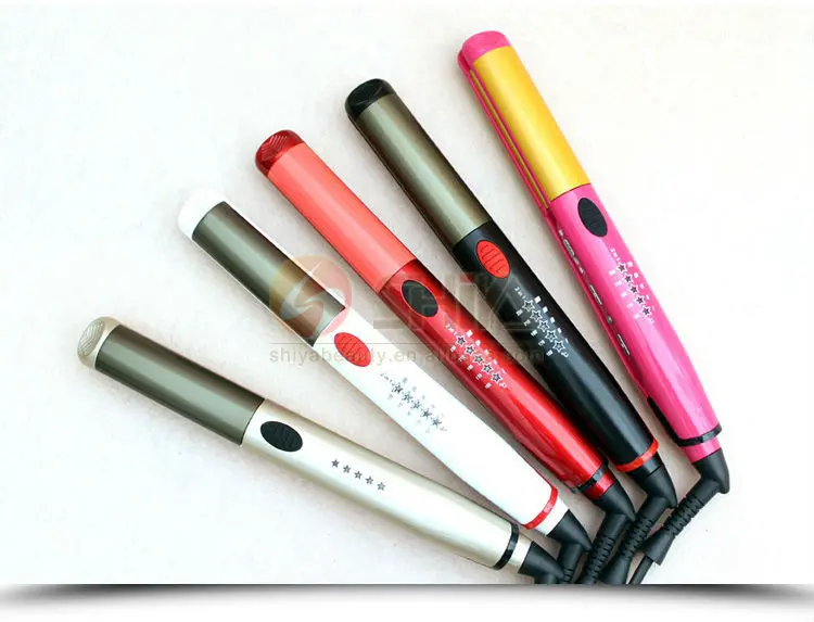 批发直发器在电视上看到的家庭头发造型工具使用