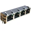 Network Female Connecteur 8PIN Modular Jack PCB 1X4 Ethernet RJ45 Connector