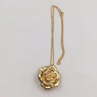 

Most Popular Products 24k pure gold dipped real rose necklace