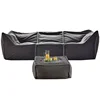 Outdoor furniture sectional bean bag chair