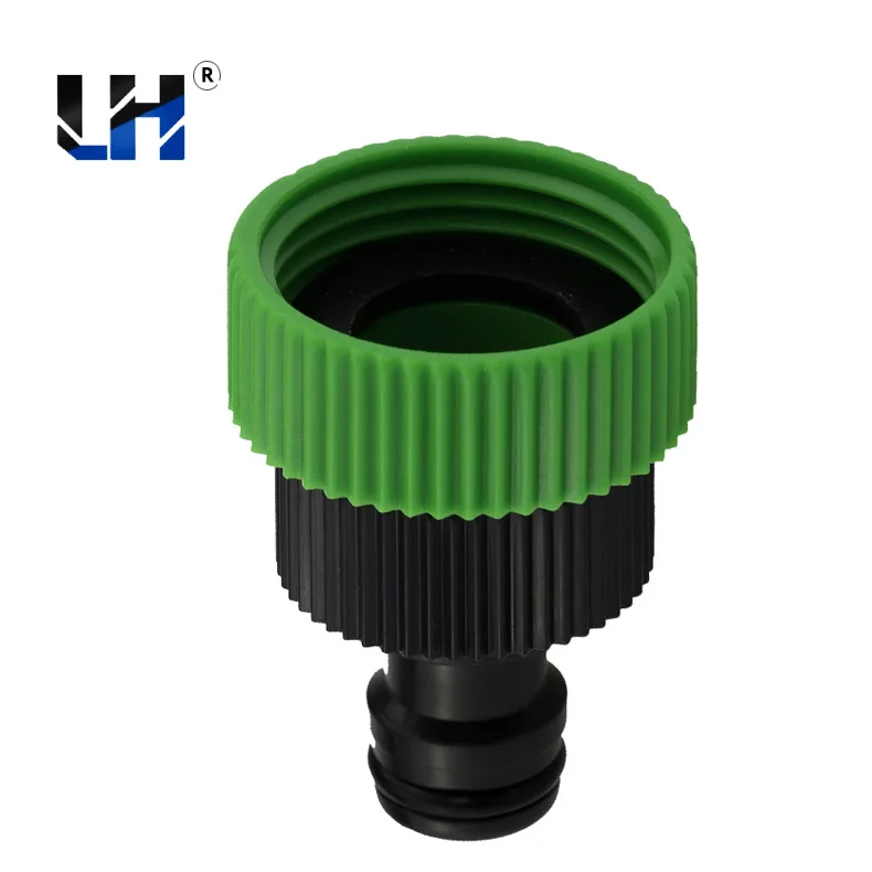 

1-3/4" bathroom fitting quick connect tap hose connector, Black+green