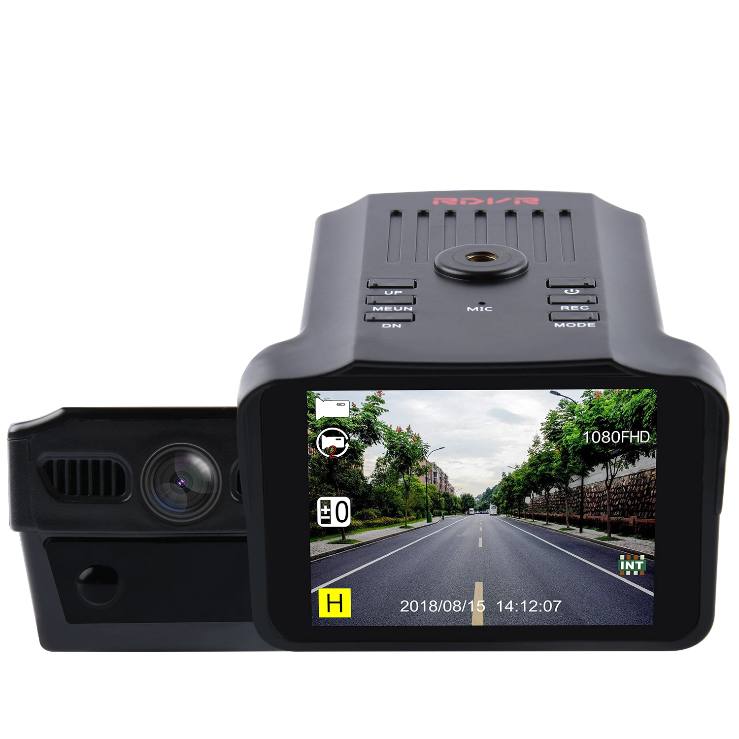 2 in1 1080P Globally Universal Traffic Recorder Mobile Speed anti Radar 3 City Mode 1 Highway Mode laser Car DVR Radar Detectors
