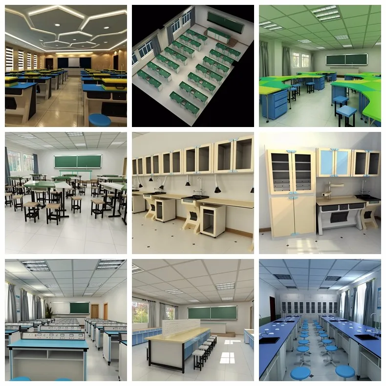 School Biology Laboratory Furniture Lab Work Bench School Furniture