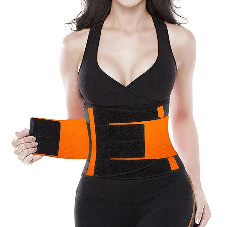 
Waist Trimmer Belt Adjustable Weight Loss Wrap Sweat Workout neoprene waist support waist trainer Back Support Belt 