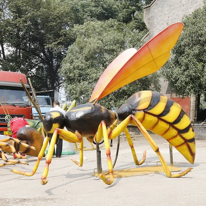 

outdoor playground simulation animatronic insect model for sale, Original or customized